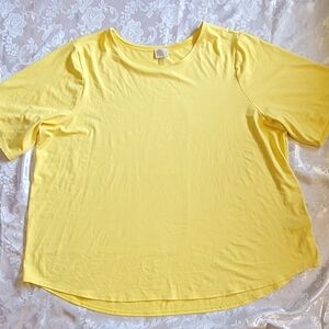 Cupio Bright Yellow Short Sleeve Tee